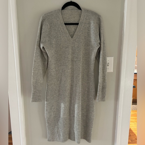 Unknown Dresses & Skirts - 100% Cashmere Sweater Dress Grey XL
